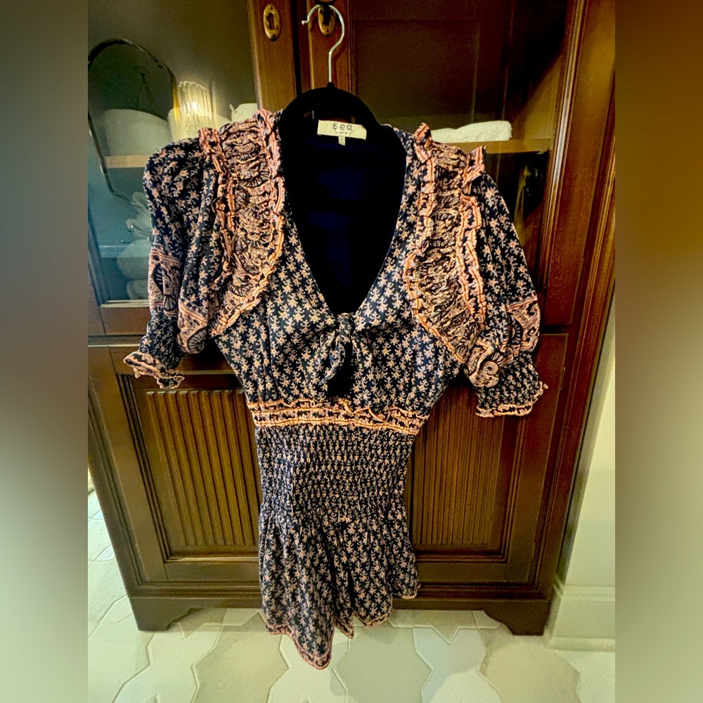 Sea Jasper Romper, excellent condition, worn once